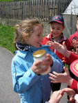 Die selbst gemolkene Milch schmeckt immer noch am Besten!